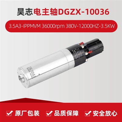 ־DGZX-10036/3.5A3-IPPMVM  36000rpm 380V-12000HZ-3.5KW